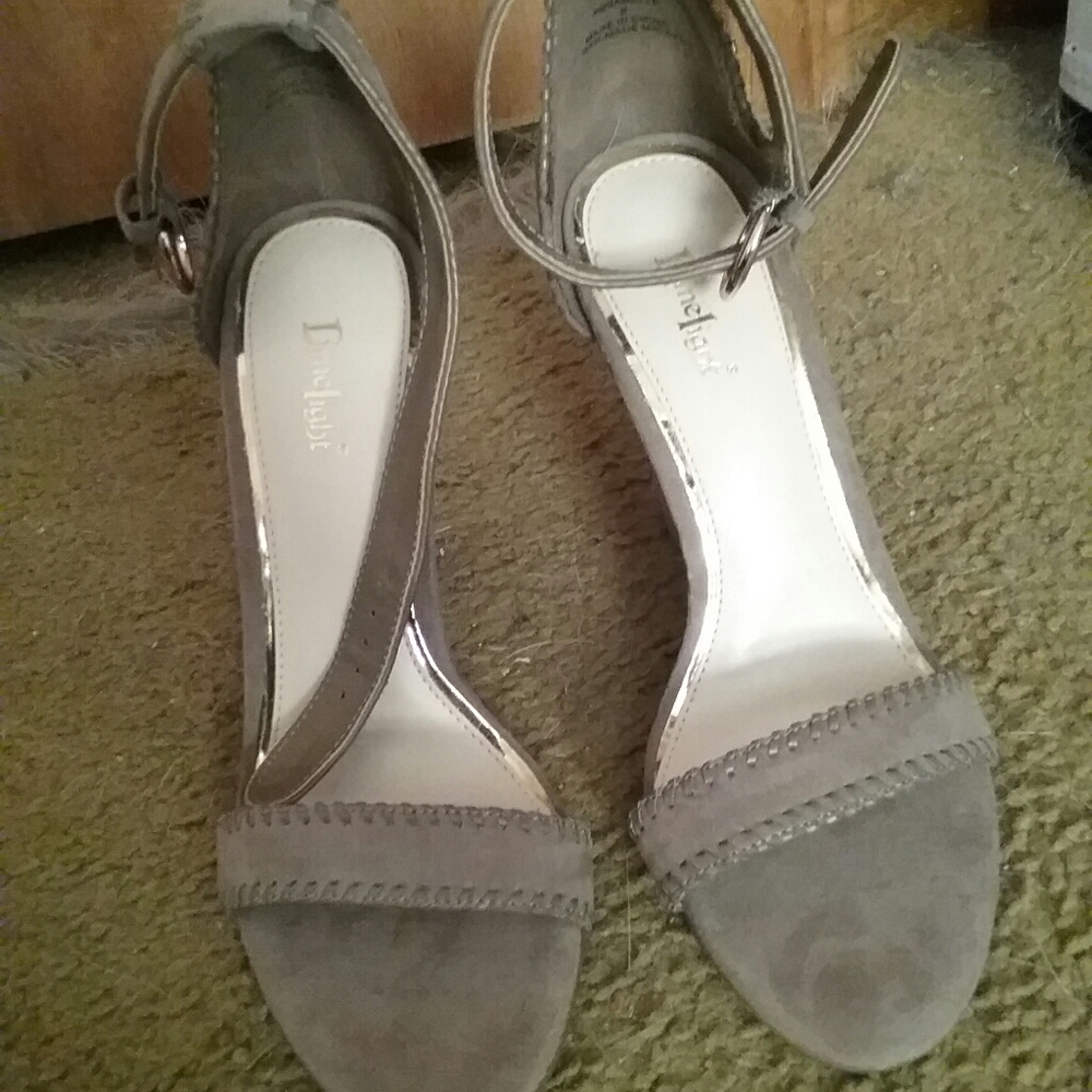 Suede High Heels